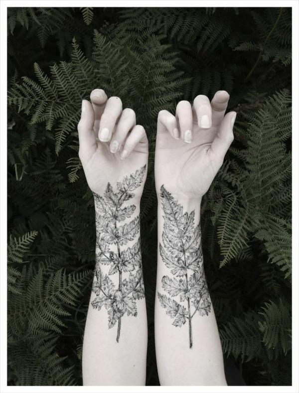 δάσος τατουάζ για γυναίκες μοτίβα αντιβραχίου