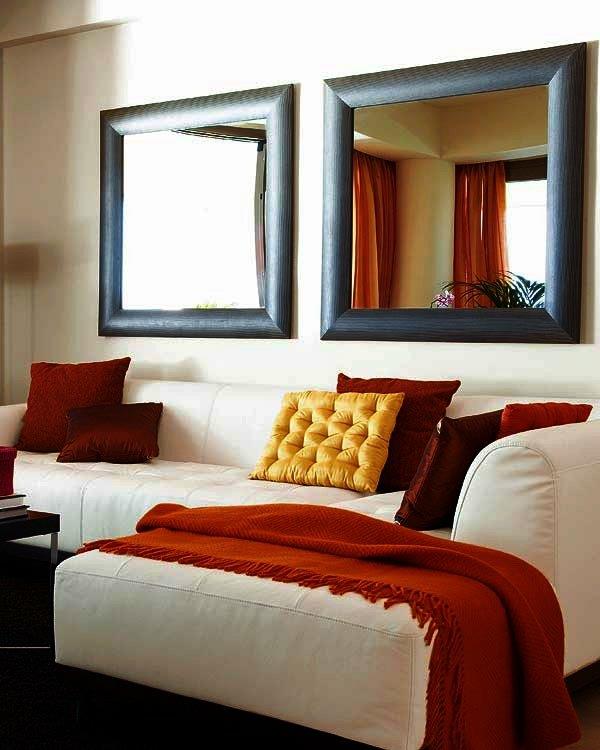 ιδέες για διακόσμηση τοίχων κάνουν καναπέδες σαλονιού
