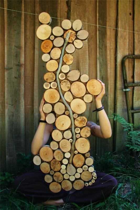 φτιάξτε μόνοι σας διακόσμηση φυσικού ξύλου