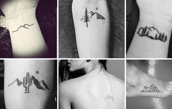 Μινιμαλιστικές ιδέες για τατουάζ Wanderlust