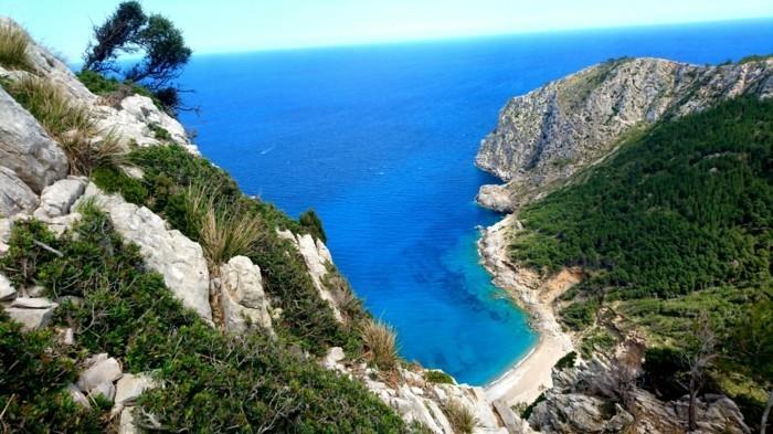 πεζοπορία στη Μαγιόρκα platja des coll baix alcudia