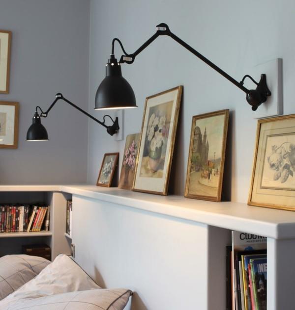 φωτιστικά τοίχου μέσα λάμπες ανάγνωσης υπνοδωμάτια απλές ιδέες