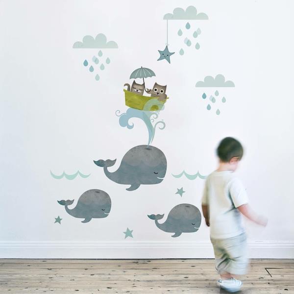 αυτοκόλλητα τοίχου για παιδικά δωμάτια αγόρια δωμάτιο διακοσμήστε τοίχους