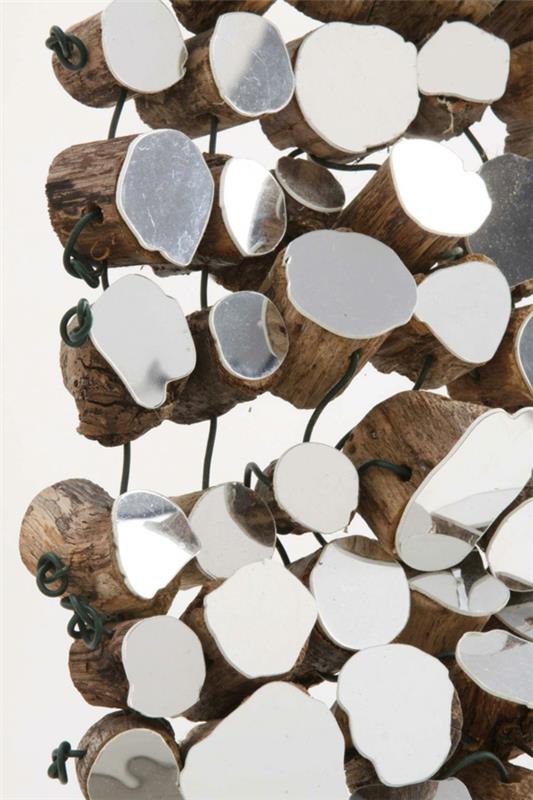 ταπετσαρίες ξύλινοι δίσκοι με ανακλαστική επιφάνεια
