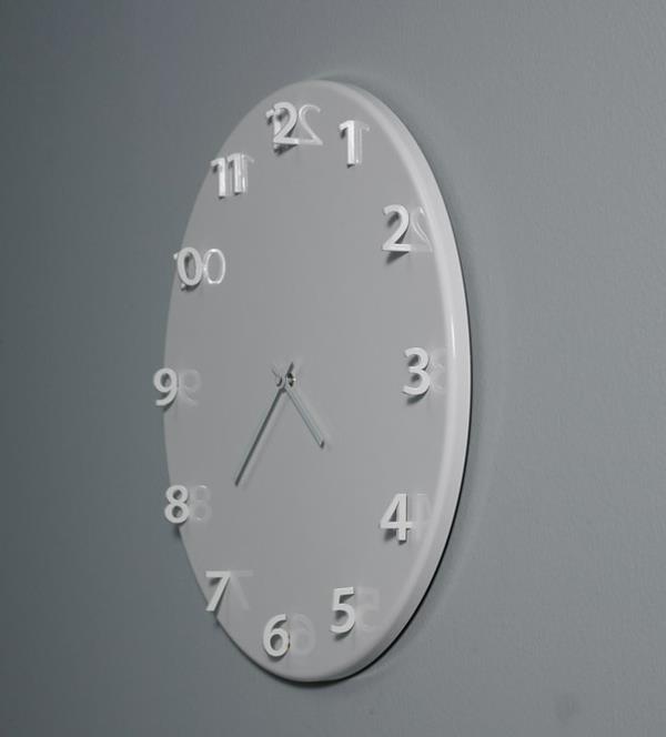τρισδιάστατο ψηφιακό ρολόι τοίχου