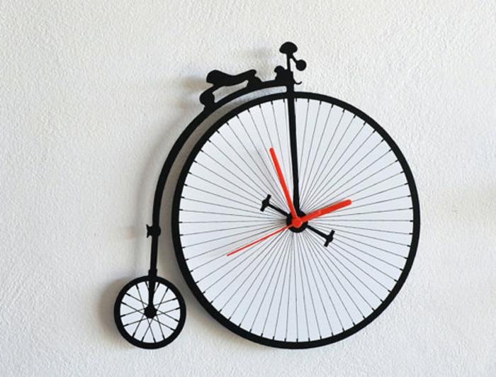 ιδέες ρολόι τοίχου ρετρό ποδήλατο