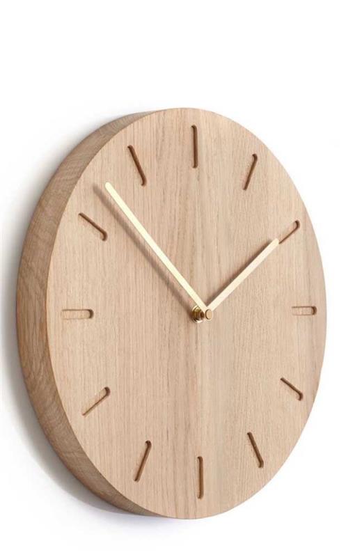 ρολόι τοίχου - υπέροχη ιδέα από ξύλο