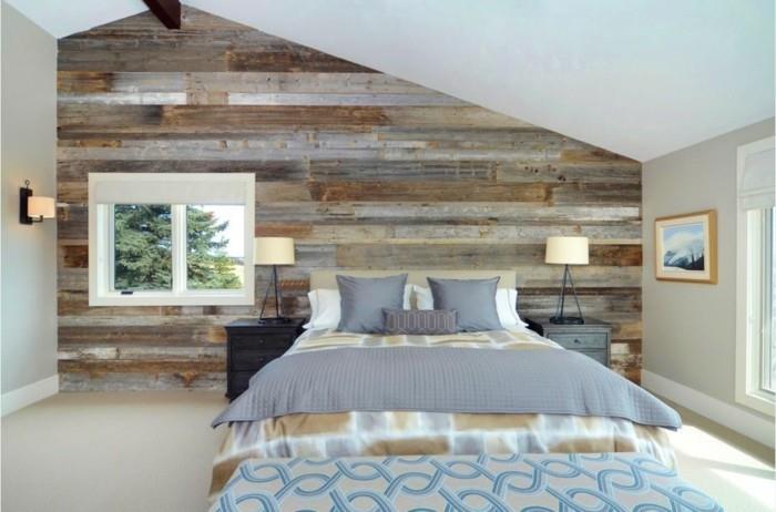 επένδυση τοίχου ξύλινο ρουστίκ σχέδιο τοίχου κεκλιμένη οροφή
