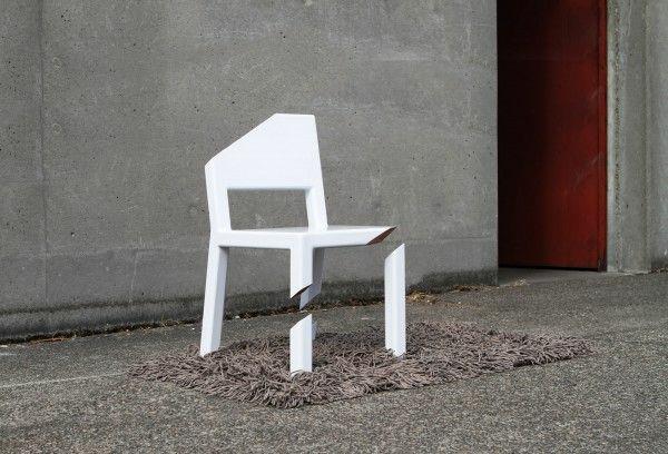 τι είναι οι οπτικές ψευδαισθήσεις λευκή καρέκλα σχεδιασμού