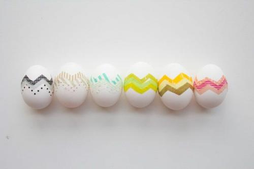 ταινία washi μια πολύχρωμη σειρά αυγών
