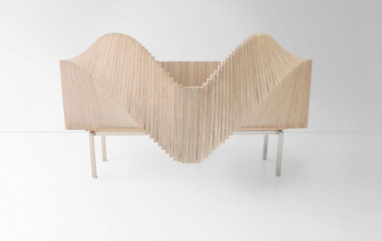 κύμα ντουλάπι sebastian errazuriz σχεδιαστής μπουφέ στο πλάι