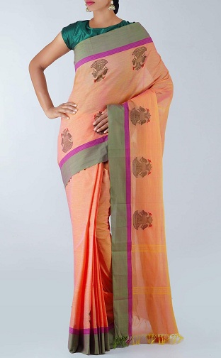 „Kanchi Cotton Handmade Saree“