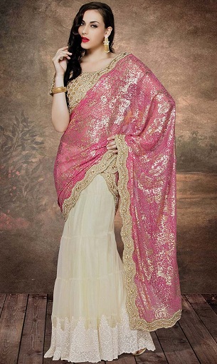 Lehenga Sarees vestuvės