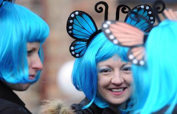 Weiberfasching 2015 Weiber Πέμπτη στην Κολωνία