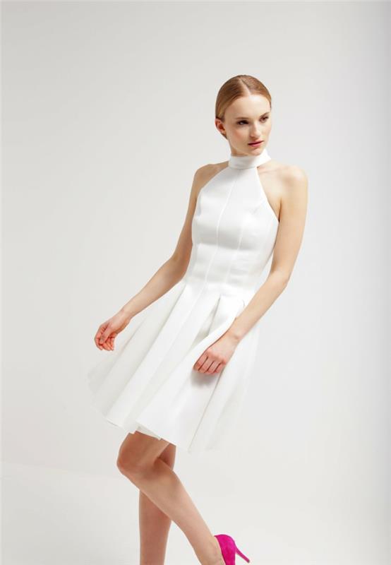λευκά ρούχα λευκό φόρεμα zalando κυρίες μόδα effektovll