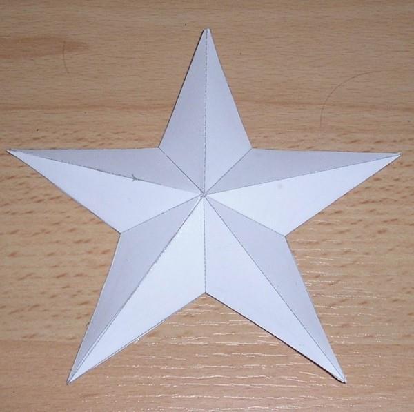 λευκό σχέδιο χαρτιού αστέρια tinker ιδέα