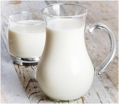 Pienas natūralus maistas norint priaugti svorio