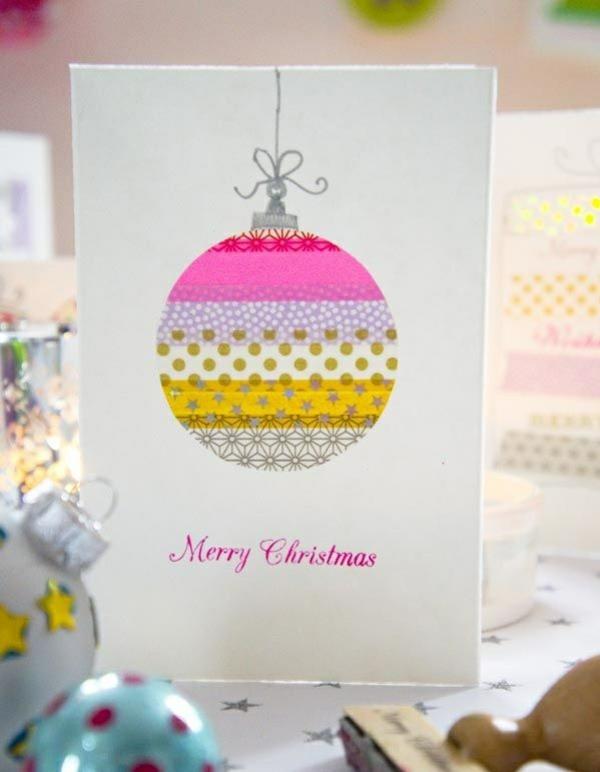 χριστουγεννιάτικες κάρτες tinker μόνοι σας χρωματιστό χαρτόνι