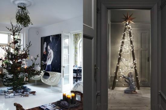 διακοσμήστε χριστουγεννιάτικο δέντρο σκανδιναβική χριστουγεννιάτικη διακόσμηση