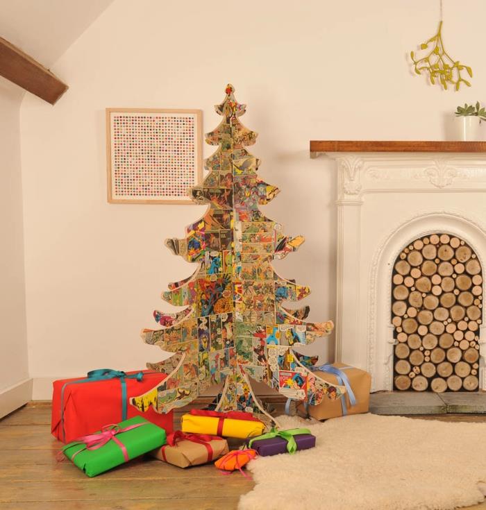 χριστουγεννιάτικο δέντρο τεχνητό τεχνητό χριστουγεννιάτικο δέντρο δοκιμή με ανακύκλωση