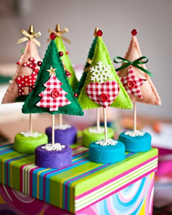Διακοσμήσεις χριστουγεννιάτικου δέντρου Tinker φτιάξτε μόνοι σας διακοσμήσεις τραπεζιού από τσόχα