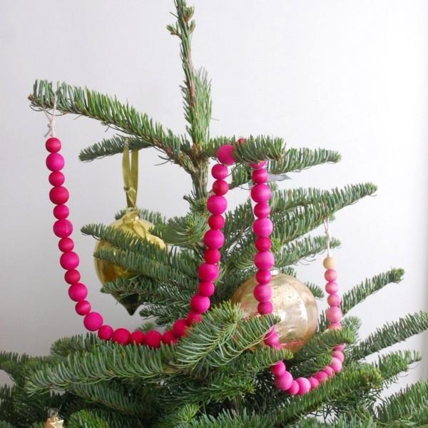 Χριστουγεννιάτικα δέντρα-διακοσμήσεις-κάνε-μόνος-γιρλάντα-μπερδέματα-μπάλες
