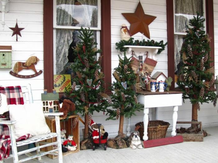 χριστουγεννιάτικα στολίδια για εξωτερικά εορταστικά δέντρα έλατου αξεσουάρ μοτίβο