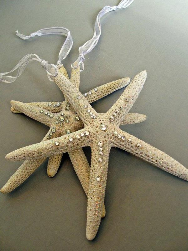 tinker χριστουγεννιάτικα στολίδια poinsettia ιδέες διακόσμησης θαλάσσιου αστεριού