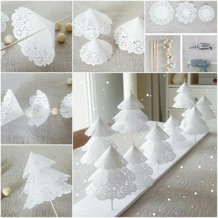 ιδέες για χριστουγεννιάτικη διακόσμηση diy χριστουγεννιάτικο δέντρο χαρτί φτιάξτε τις δικές σας χαρτοπετσέτες