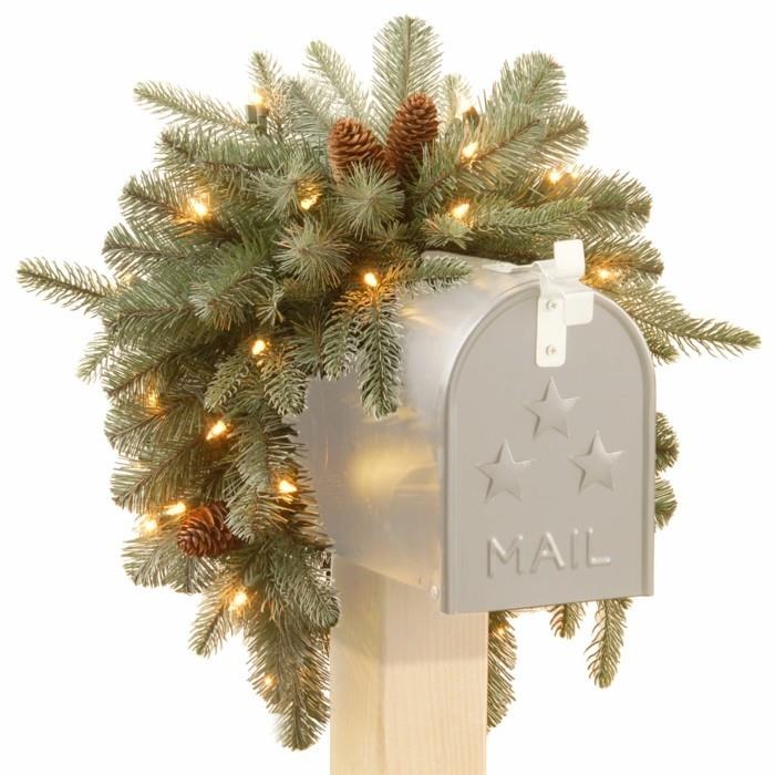 χριστουγεννιάτικη διακόσμηση γραμματοκιβώτιο χριστουγεννιάτικο γλυκό χριστουγεννιάτικο δέντρο