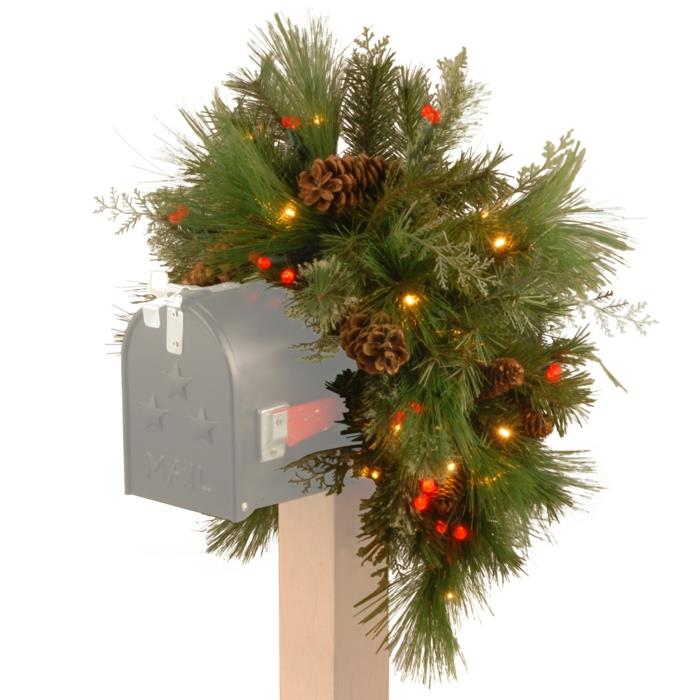 χριστουγεννιάτικη διακόσμηση χριστουγεννιάτικη διακόσμηση γραμματοκιβώτιο