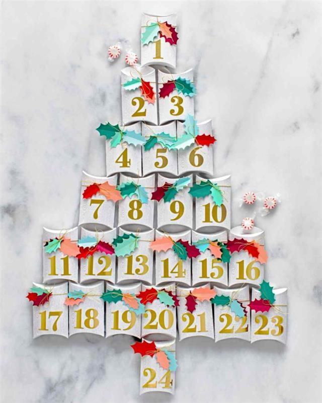 χριστουγεννιάτικη διακόσμηση χριστουγεννιάτικη διακόσμηση χριστουγεννιάτικη διακόσμηση σκάλα ως χριστουγεννιάτικο δέντρο ημερολόγιο έλευσης