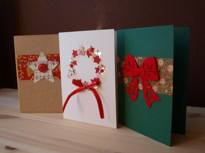 χριστουγεννιάτικες κάρτες χαρτί περιτυλίγματος υφασμάτινα κουμπιά σημειωματάριο