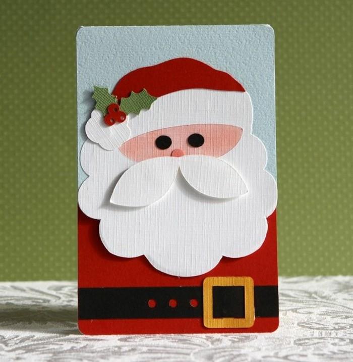 tinker χριστουγεννιάτικες κάρτες diy χαρτί περιτυλίγματος Άγιος Βασίλης