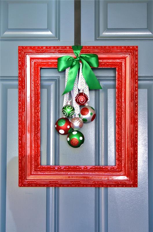tinker χριστουγεννιάτικο στεφάνι πόρτα στεφάνι χριστουγεννιάτικο ξύλινο πλαίσιο εικόνας