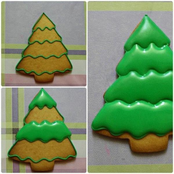 Τα χριστουγεννιάτικα μπισκότα απλώς κανονίζουν πράσινο έλατο