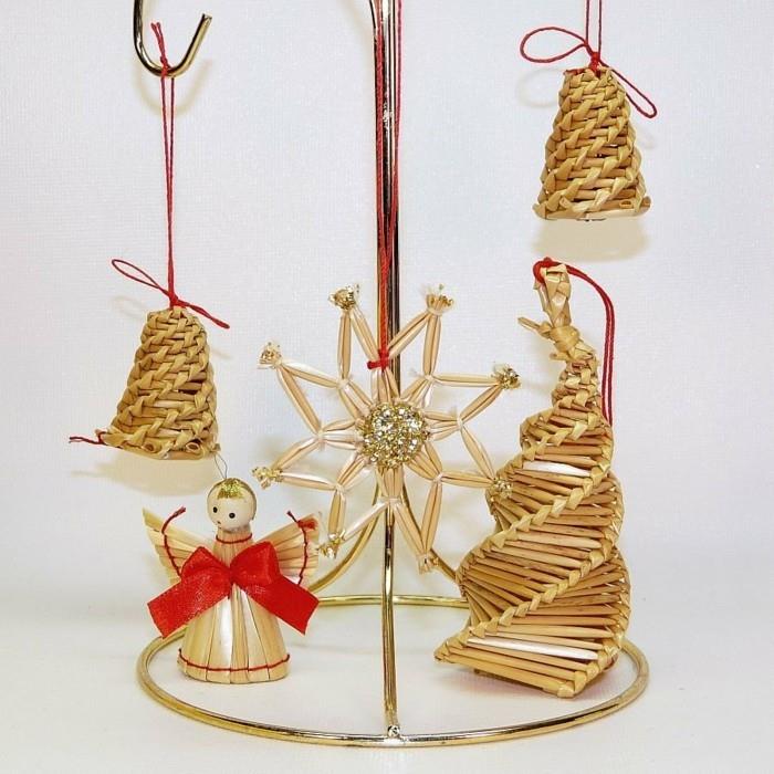 tinker χριστουγεννιάτικα στολίδια με φυσικά υλικά χριστουγεννιάτικα μπισκότα διακοσμήσεις χριστουγεννιάτικων δέντρων άχυρο αστέρι
