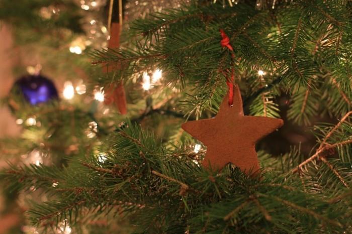 χριστουγεννιάτικα στολίδια με φυσικά υλικά χριστουγεννιάτικα μπισκότα χριστουγεννιάτικα δέντρα διακοσμήσεις zimtstern