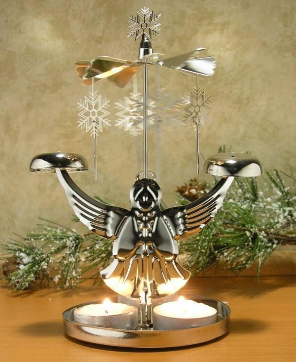 Χριστούγεννα-τσάι-κάτοχος-άγγελος-ευγενές-μέταλλο