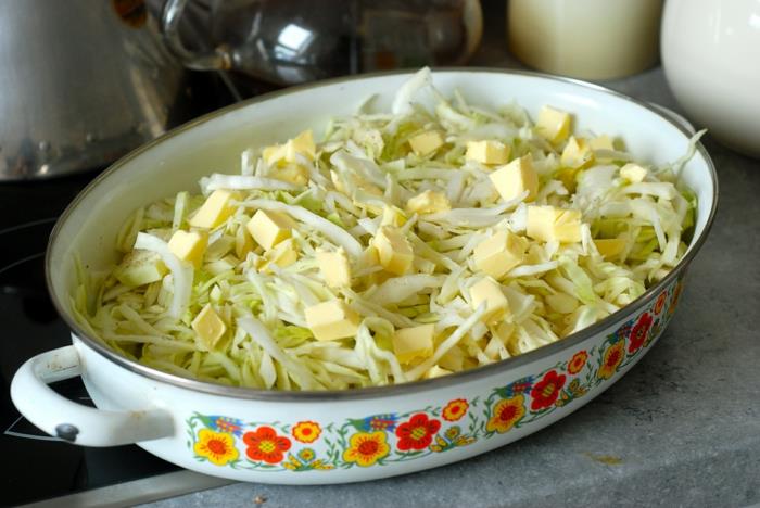 συνταγές λευκού λάχανου τραχιά τροφή πλούσια σε βιταμίνες