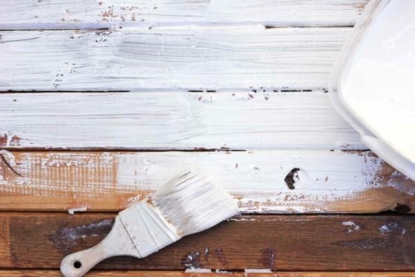 Φτιάξτε shabby chic μόνοι σας λευκό χρώμα διακοσμήστε έπιπλα