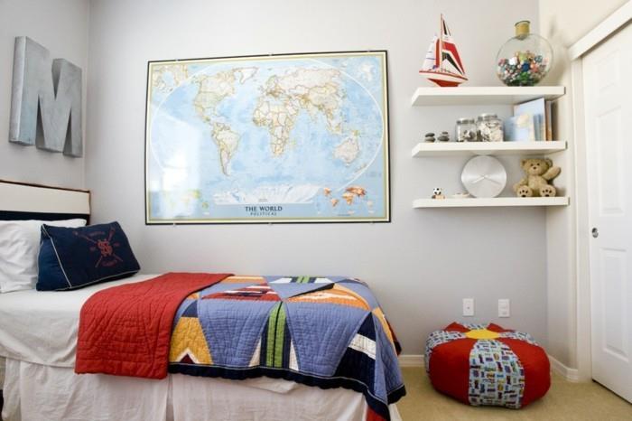 παγκόσμιος χάρτης τοίχος παιδική διακόσμηση τοίχου τοίχου λειτουργικά ελκυστική