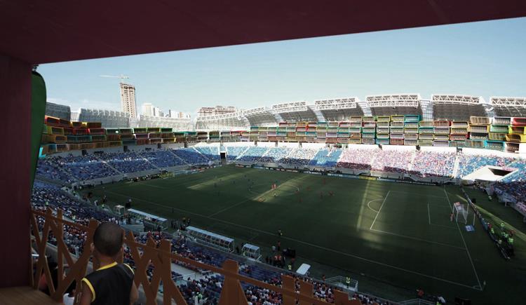 Παγκόσμιο Κύπελλο Βραζιλίας 2014 μοντέρνα αρχιτεκτονική casa futebol γήπεδο ποδοσφαίρου