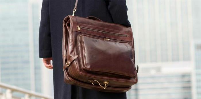 πολύτιμες δερμάτινες τσάντες από το Maxwell Scott businesstachen