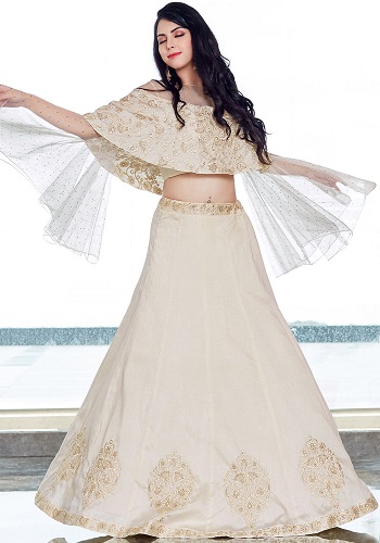 Baltoji nuotaka Lehenga