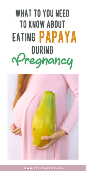 Mitai ir faktai apie papajos valgymą nėštumo metu