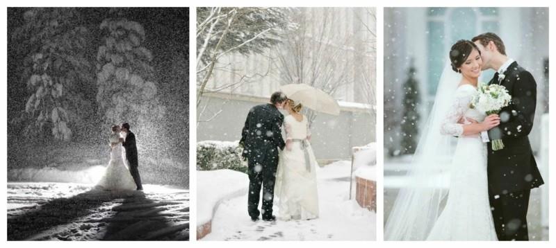 χειμωνιάτικες γαμήλιες φωτογραφίες γάμου ιδέες νύφη και γαμπρός