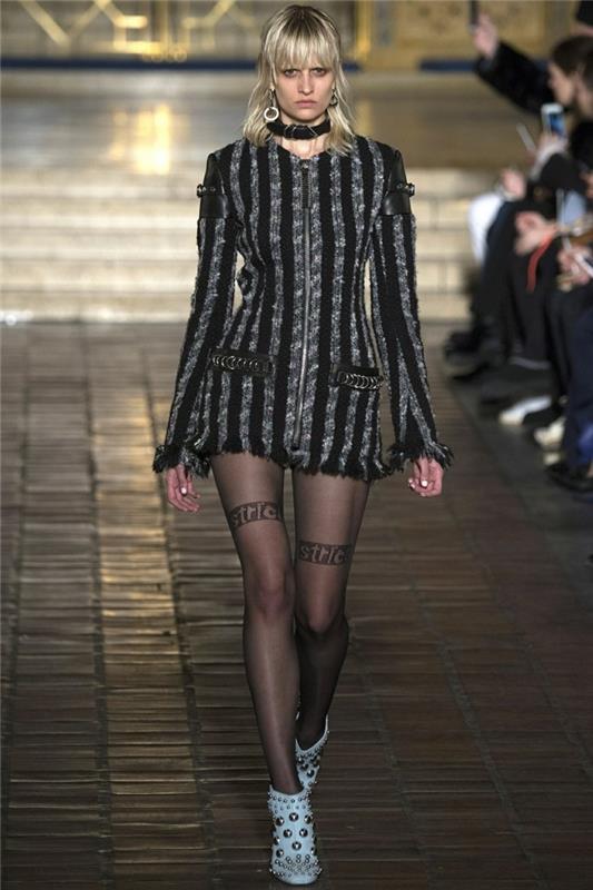 χειμερινή σεζόν μοντέρνο παντελόνι μόδας φόρεμα χειμωνιάτικη συλλογή 2017 alexander wang