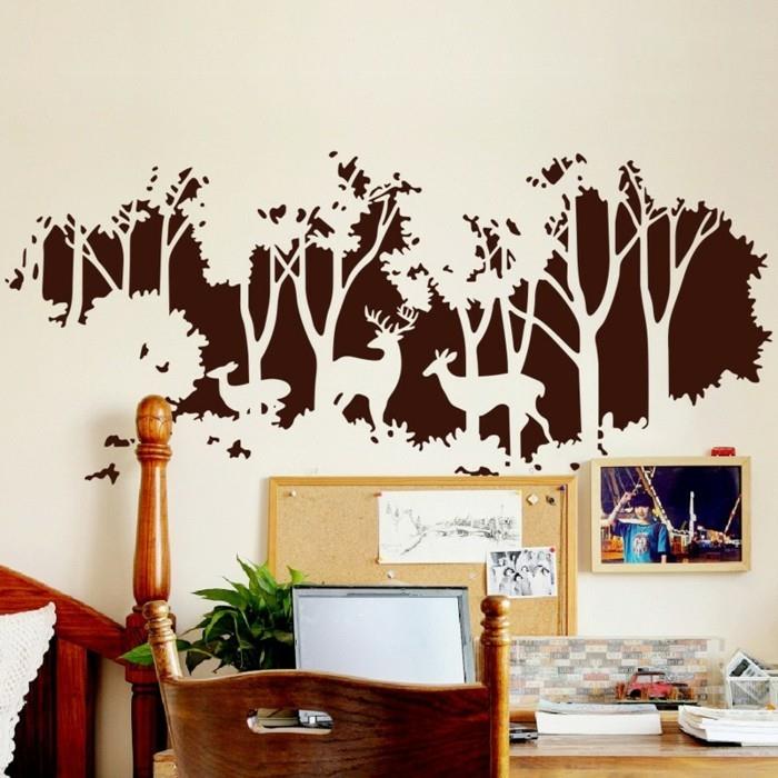 διακοσμήσετε τοίχους τοίχο decal δάσος εργασίας