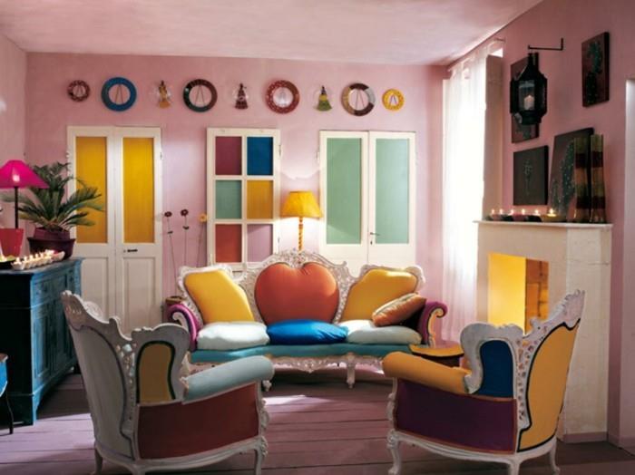 διακοσμήστε τοίχους ιδέες σαλονιού έπιπλα χρώματος καθιστικού